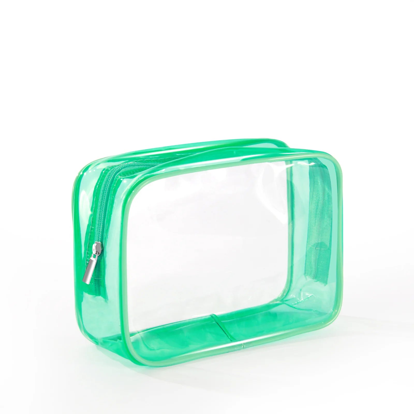 Custom PVC Cosmetic Bags with Logo | 100 MOQ Waterproof Wholesale