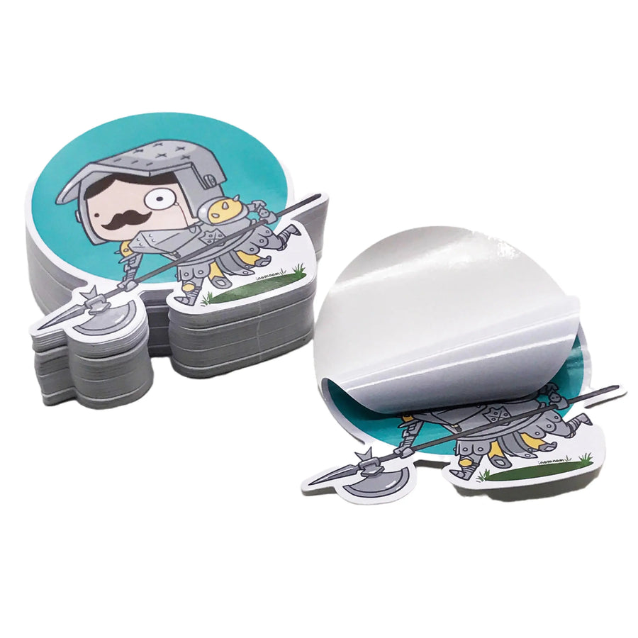 Custom PVC Vinyl Stickers with Logo | Die Cut, MOQ 50