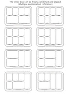 Custom 8 Grid Weekly Pill Box | 120 Pcs MOQ BPA Free Travel Organizer