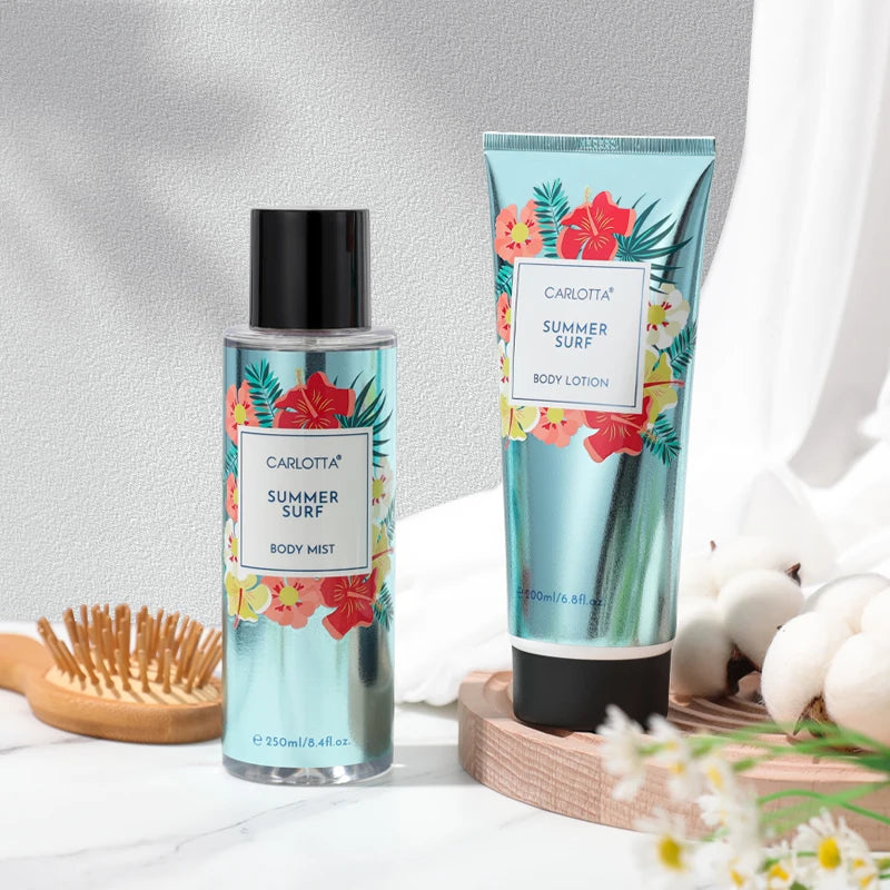 OEM ODM Bodymist and Body Lotion Gift Set | Custom 250ml