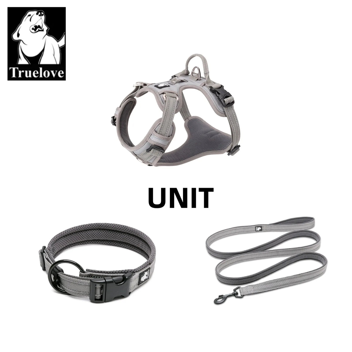 Truelove Pet Harness Set with Logo | 10 MOQ | 7-Day Lead