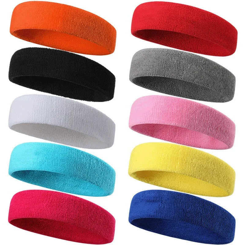 Custom Moisture Wicking Sport Headband | Athletic Sweatband Logo