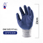 CE EN388 Certified Work Gloves | Latex Coated Anti-Slip | 120pc MOQ