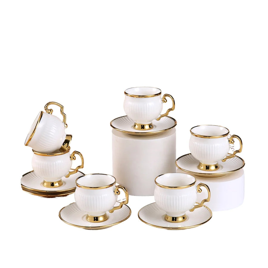 Wholesale Porcelain Coffee Mug Set | Custom Logo | 200-Piece MOQ