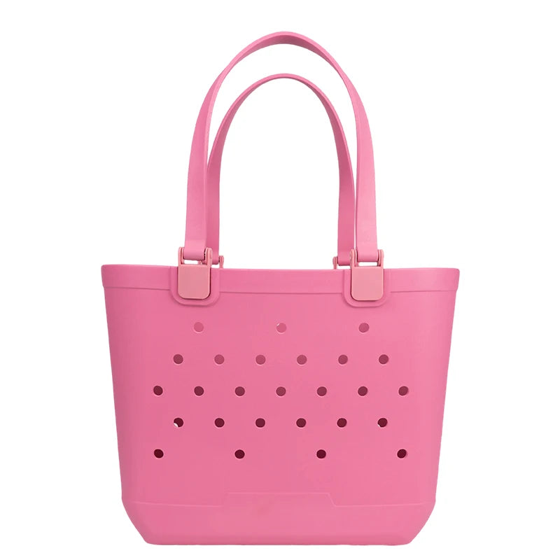 Custom Waterproof EVA Beach Tote Bag | 10 MOQ, CE/UL/RoHS Certified, 30 Colors