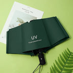 Custom 190T Pongee Umbrella with Logo | 100 MOQ Fully Automatic