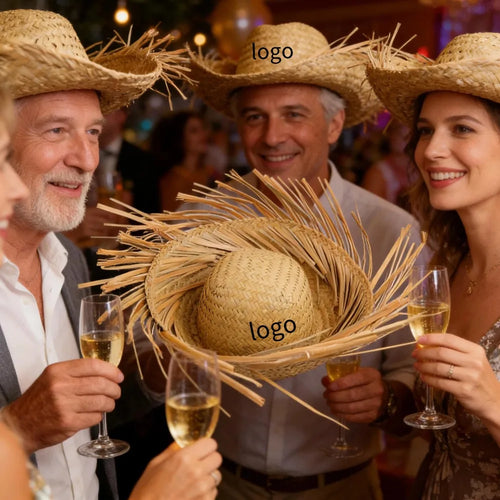 Custom Straw Sombrero Hats with Logo | Free Samples Wholesale