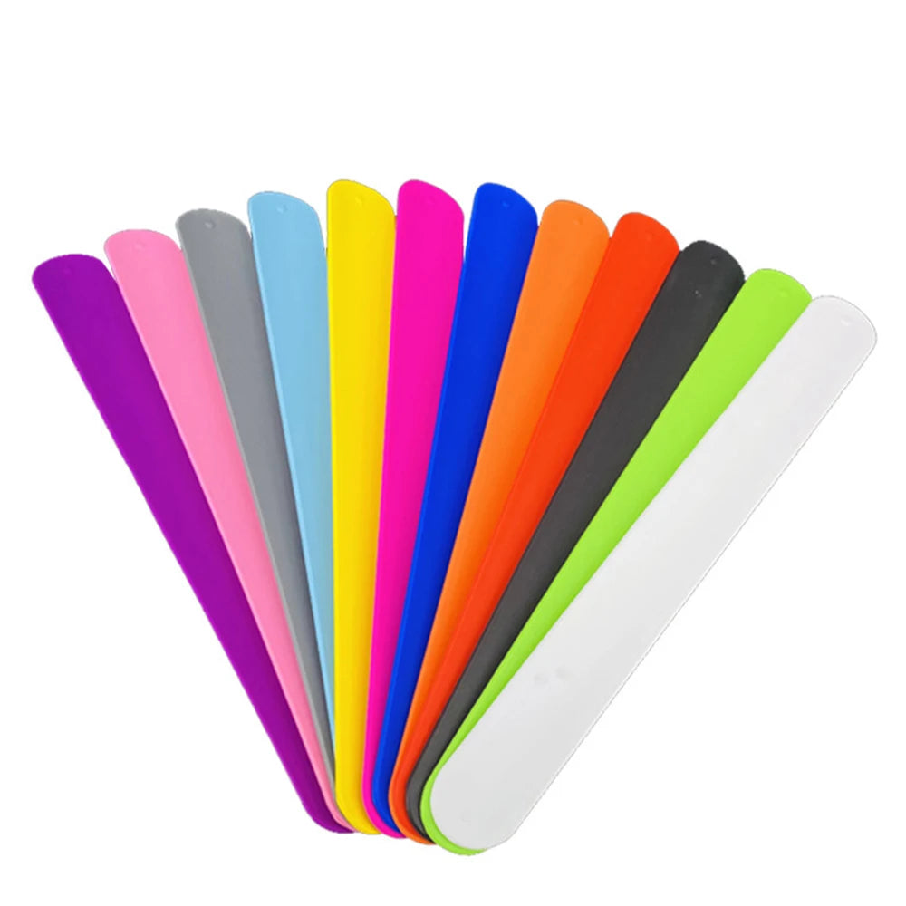 Custom Slap Bracelets with Logo | Bulk Wholesale PVC
