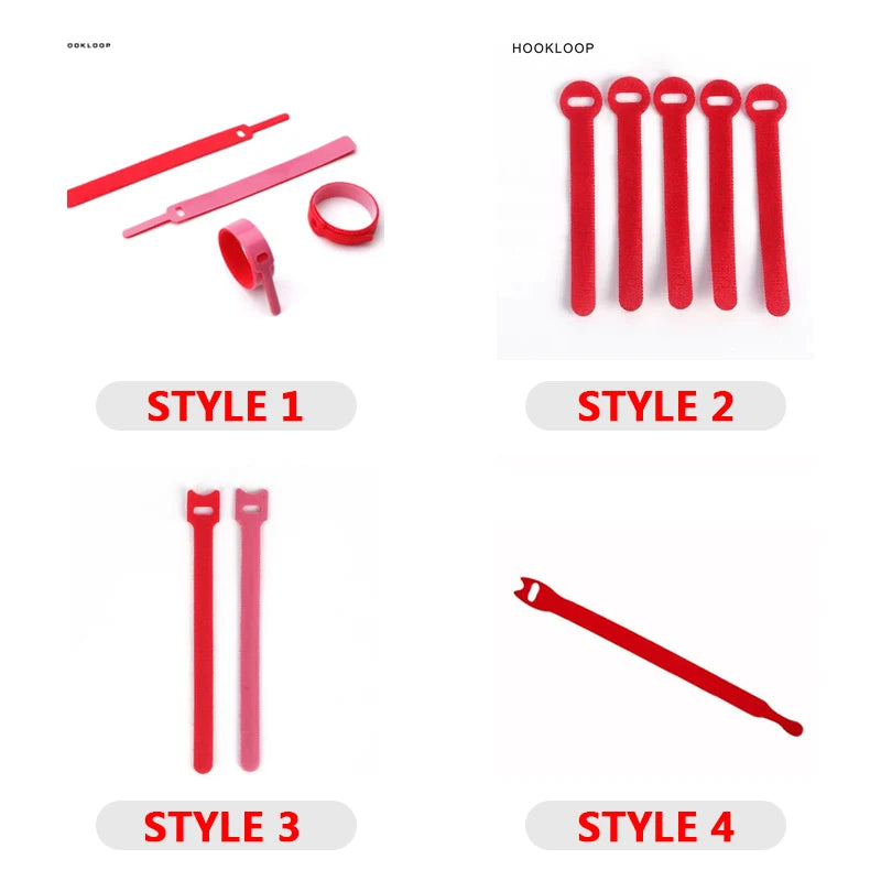 Custom nylon cable ties with adhesive backing for employee kits & conferences. 1,000 MOQ, 7-day samples, screen printing