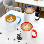 Custom 350ml Ceramic Mug | FDA/CE Certified | 36 MOQ | Sublimation