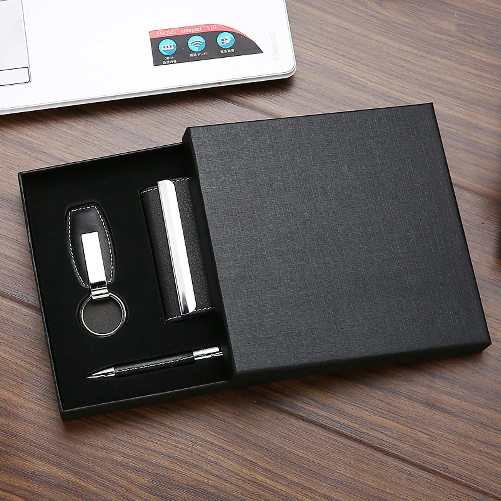 Luxury Corporate Gift Sets with Logo – 3-Piece, 32-Day Lead