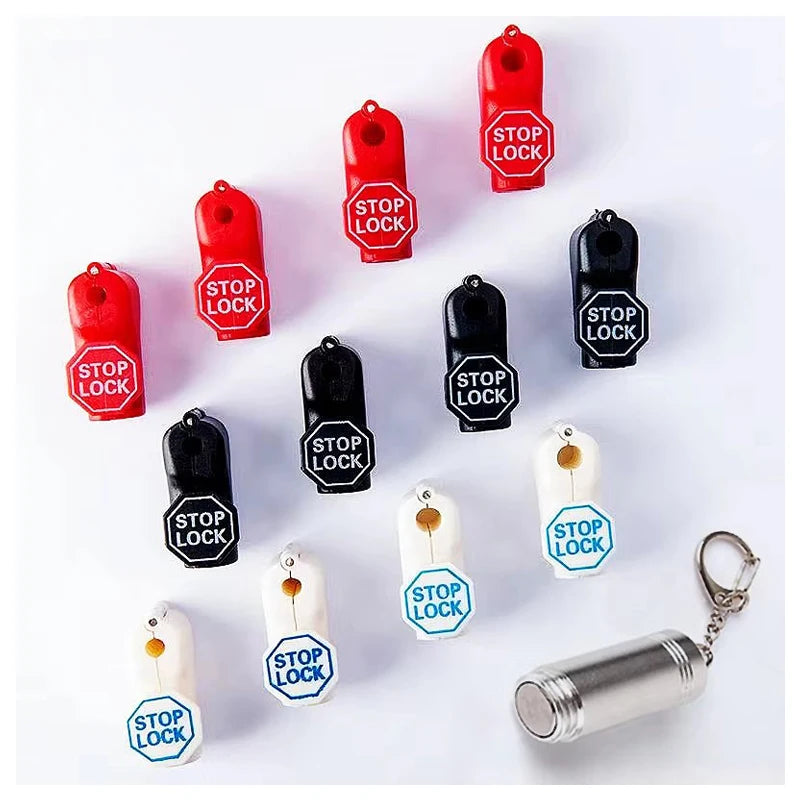 6mm Retail Security Stop Lock | 1 PC Sample Free | ABS Plastic Anti-Theft Hook