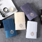 Custom Luxury Hotel Towel Set with Logo | 100 MOQ | OEKO-TEX