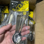 6-Piece Stainless Steel Flatware Set | Mirror Polish | 50 MOQ | Custom