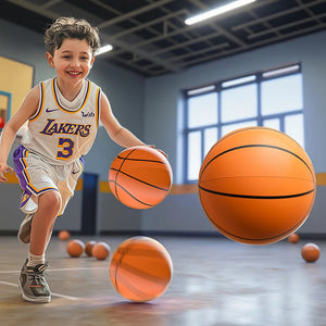 Custom Silent PU Foam Basketball | Indoor Soft Toy Ball with Logo