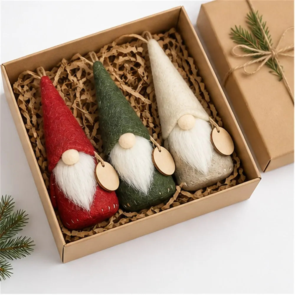 Custom Scandinavian Felt Gnome Ornaments Wholesale | MOQ 3