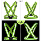 Customizable Logo Reflective Belt | High Visibility Safety Strap