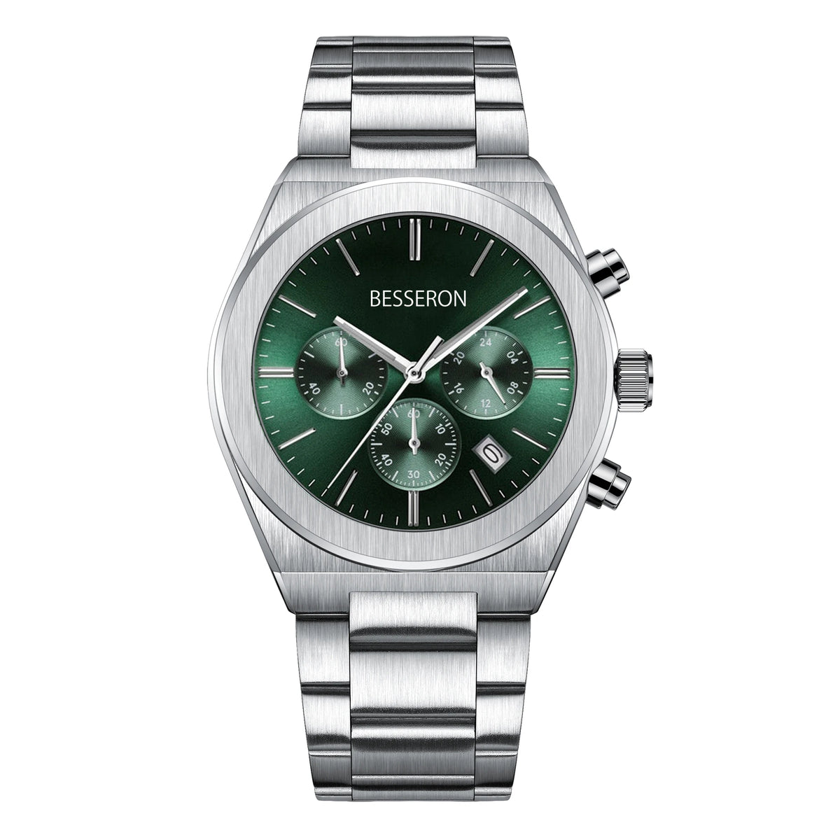 Custom Stainless Steel Chronograph Watch | 100 MOQ | 5BAR