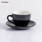 Custom Porcelain Espresso Cups with Logo | MOQ 50 Sets