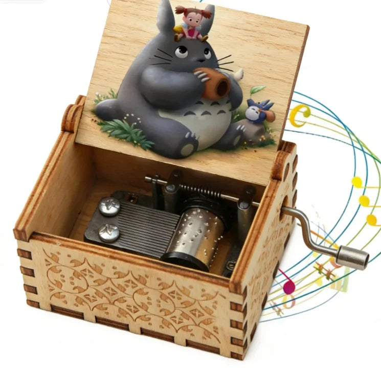 Custom Wooden Music Boxes with Logo – 10 MOQ, 18-Second Play