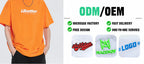 Custom Matte Silicone Heat Transfer Labels with Logo | MOQ 100
