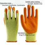 PVC Dotted Work Gloves Wholesale | EN420 & EN388 Compliant | 12,000-Pair MOQ | Construction