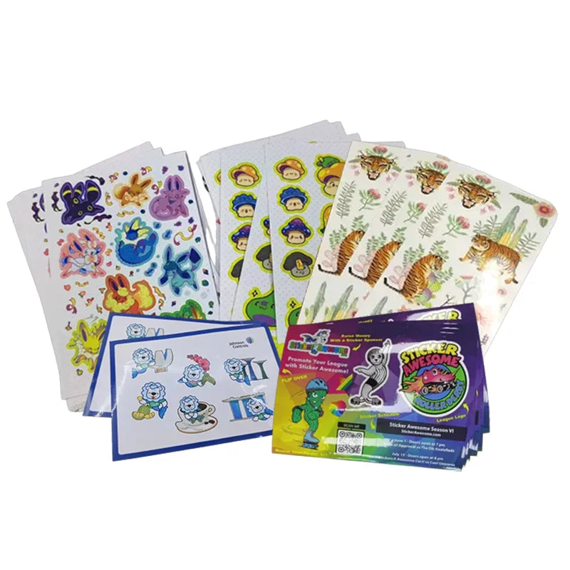 Custom Waterproof Vinyl Roll Labels with Logo | MOQ 100