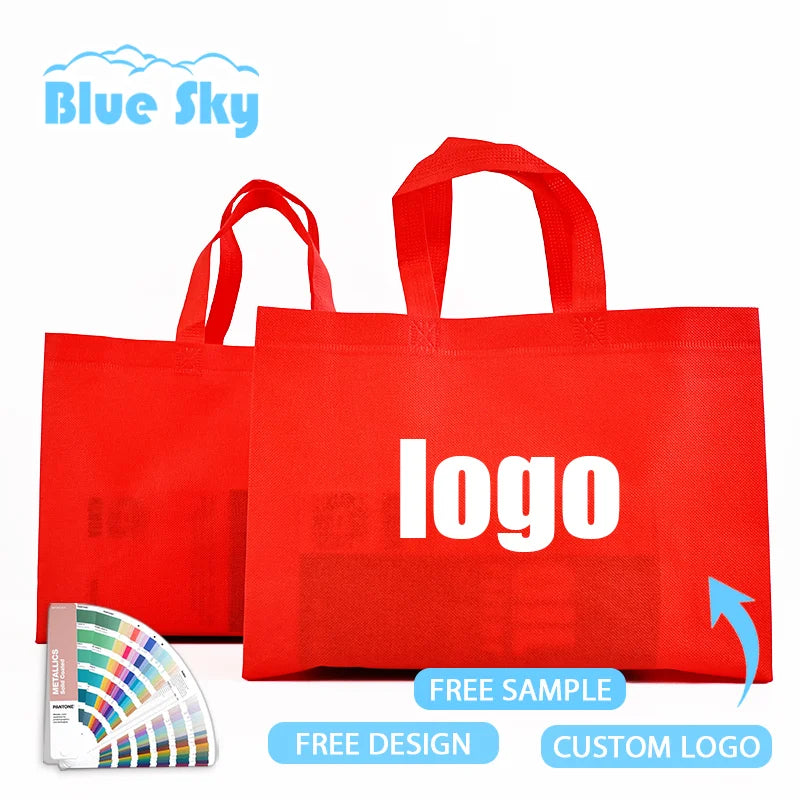 Custom Non Woven Tote Bags with Logo | Wholesale MOQ 1,000