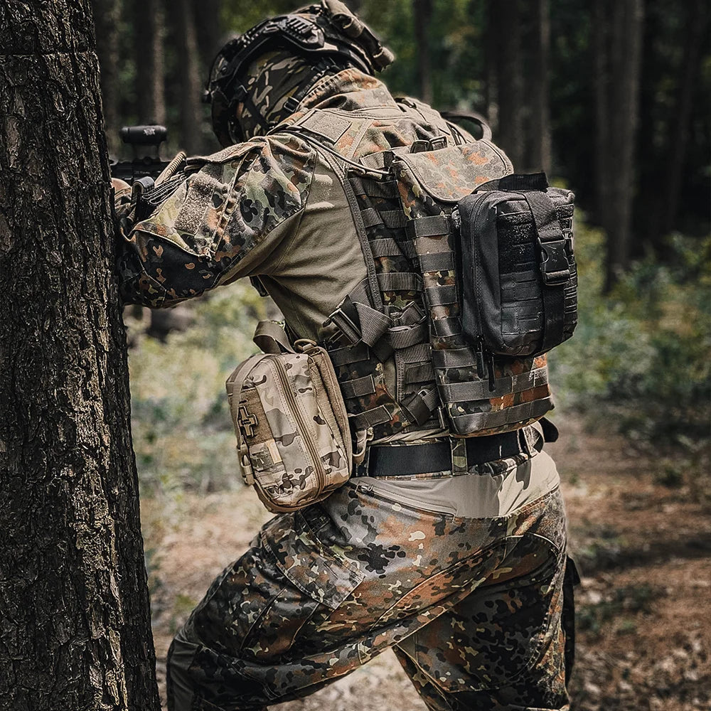 Custom Tactical Trauma Pouch | Class I Medical Device | MOQ 100