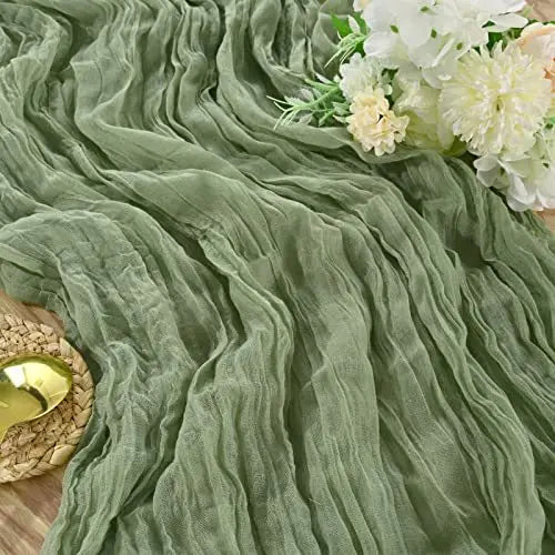 Cheesecloth Table Runners | OEKO-TEX | MOQ 1 | Luxury