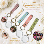 Photo Booth Keychain Kit | 35mm DIY Acrylic Frame | Wedding Favors Bulk
