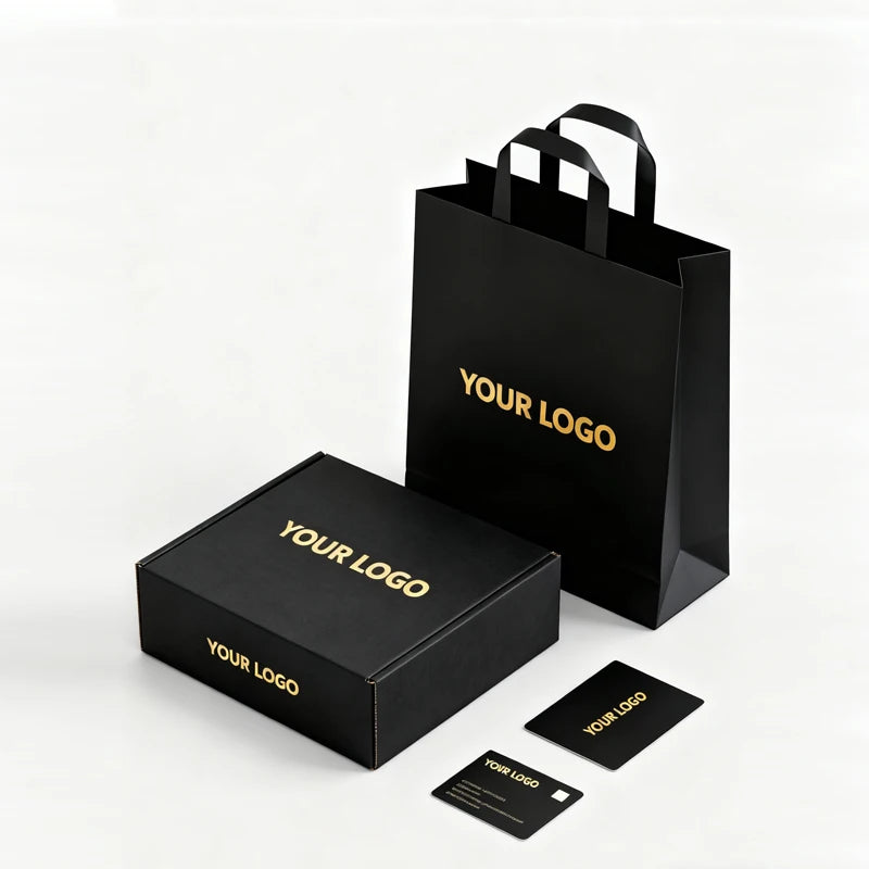 Custom Corrugated Mailer Boxes | 500 MOQ | 9-Day Lead | Gold Foil