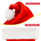 Custom Christmas Santa Hats with Logo Wholesale | MOQ 100