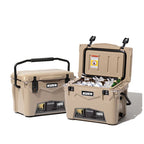 Custom 20QT Rotomolded Cooler: LLDPE, 3-5 Day Ice, Food-Grade PE | Camping Ice Box