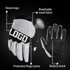 Custom Motorcycle Gloves with Logo | CE EN388 Motocross Dirt Bike