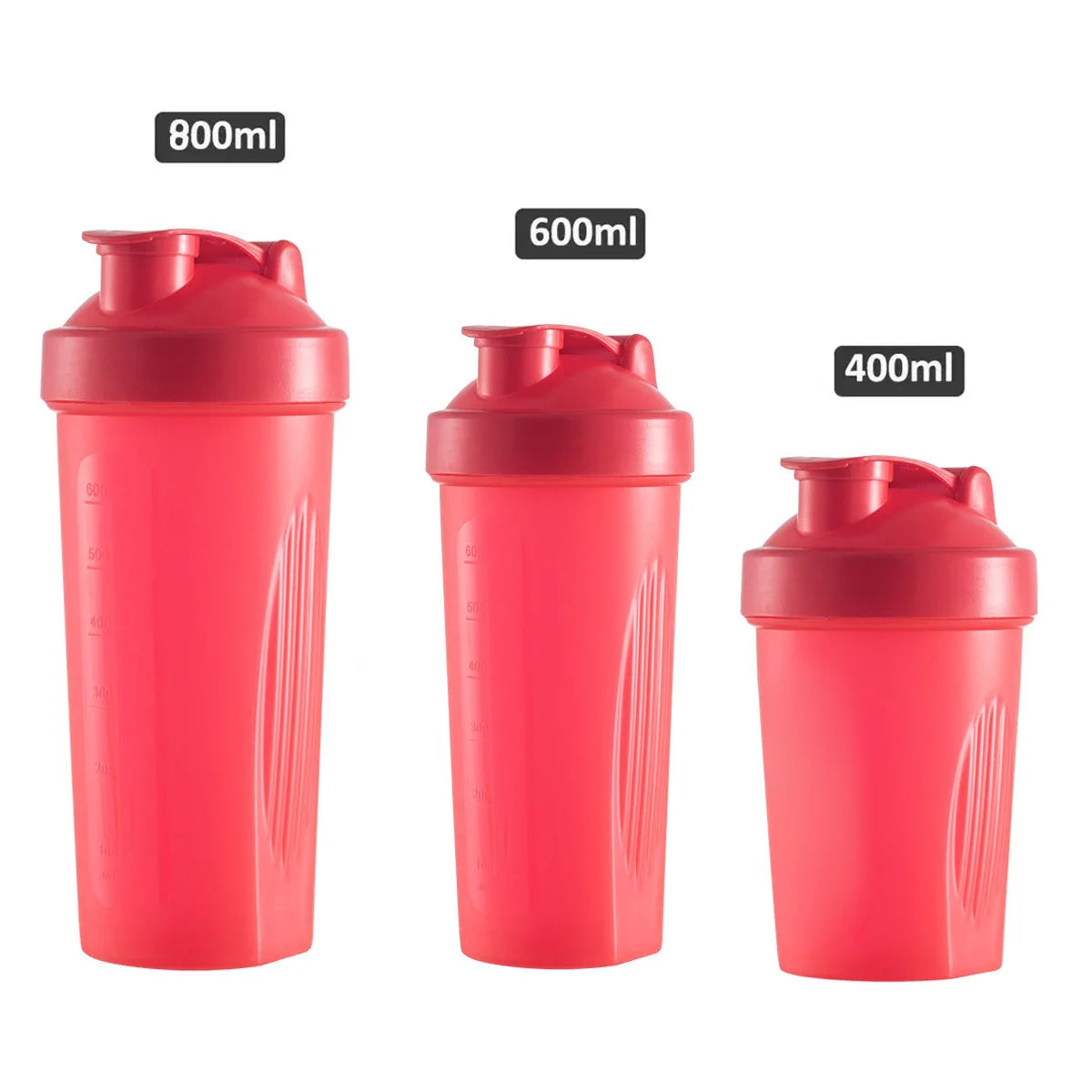 Custom BPA-Free Shaker Bottles 400-1000ml | 50 MOQ Gym Protein Bottles