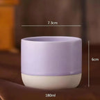Custom Ceramic Espresso Cup Wholesale | 64 MOQ 5 Colors Microwave Safe