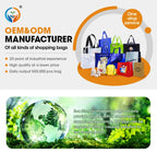 Custom Non-Woven Tote Bag Wholesale | 70 GSM Eco-Friendly 200 MOQ