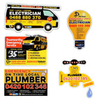 Custom Fridge Magnet 90x65mm | 1,000 Pcs MOQ Business Card Promo