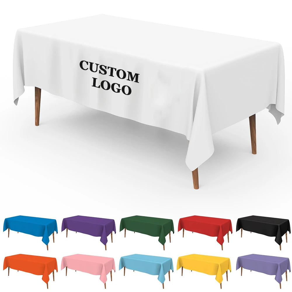 Custom PEVA Tablecloths | Waterproof, Stain-Resistant | 10,000 Pcs MOQ