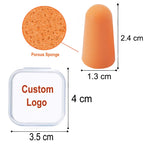 38dB Foam Ear Plugs Individually Wrapped | Custom MOQ 1000