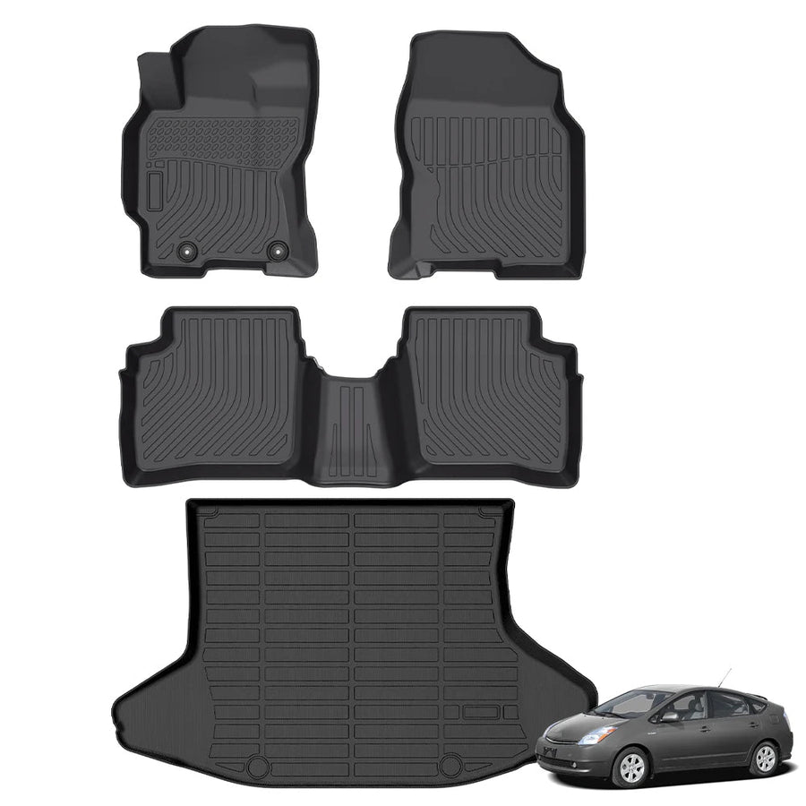 Toyota Prius 2004-2009 Custom TPE Floor Mats