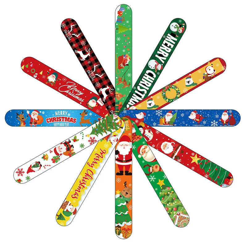Custom Themed PVC Slap Bracelet Wristband for Party Favors | Kids
