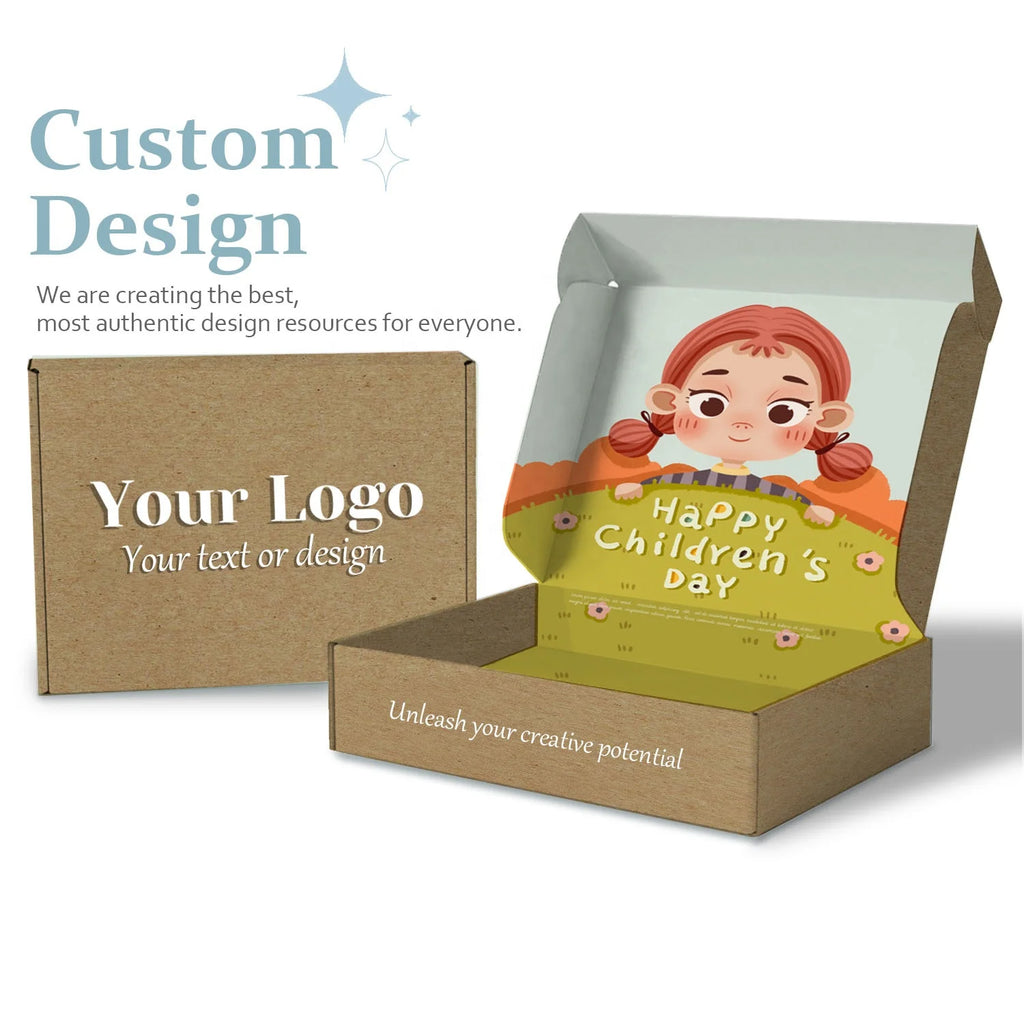 Collapsible Corrugated Box Custom Print | 500 MOQ, Free Sample, 8 Finishing Options