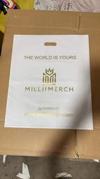 Custom LDPE/HDPE Plastic Shopping Bags with Logo | 200 MOQ Wholesale