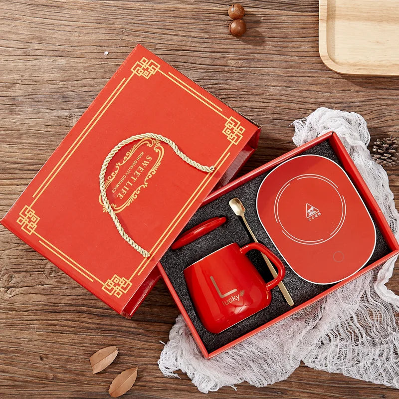 Custom Ceramic Mugs: 40 MOQ, 7-Day Lead, BPA-Free | 301-400ml Drinkware with Lid & Gift Box