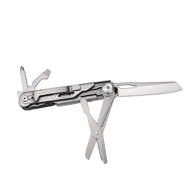Custom Stainless Steel Multi-Tool Pocket Knife | Camping Survival
