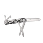 Custom Stainless Steel Multi-Tool Pocket Knife | Camping Survival