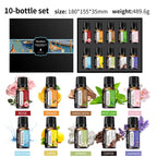 Aromatherapy Essential Oil Gift Set | Water-Soluble | 15-Day Fragrance