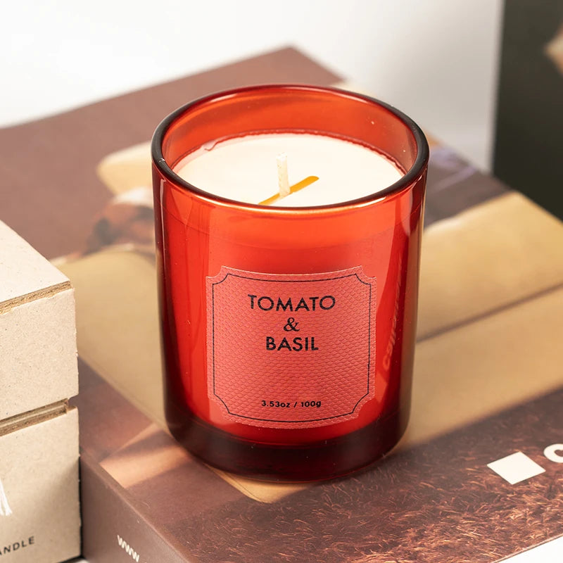 Custom Logo Scented Ceramic Candle | Personalized Label MOQ 500